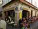  bar restaurant; angle rue mouffetard, rue de l'Arbalete